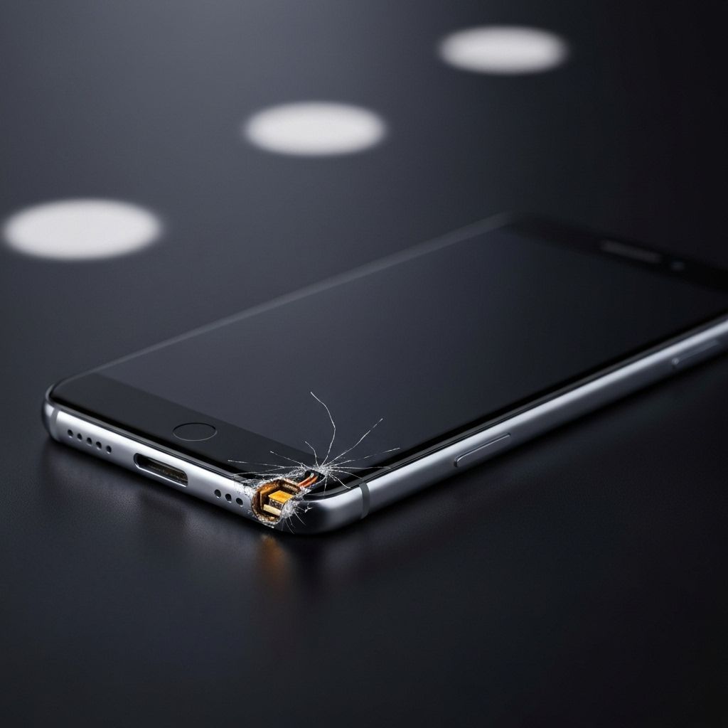 Charging Port Fix - Before